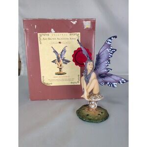 Amy Brown Original Signature Series AB084 Blue Faery II Figurine Fairy